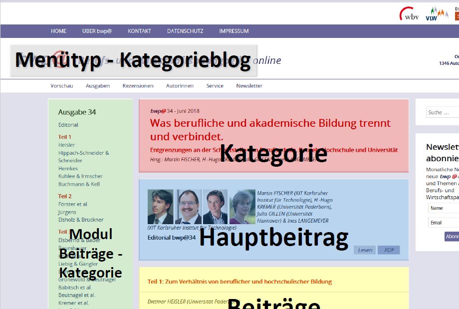 Joomla rockt Wissenschaft